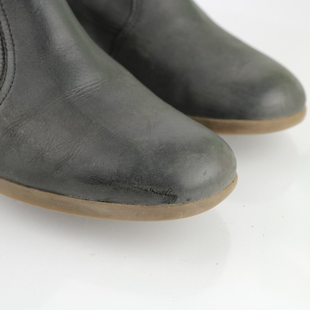 Dansko Womens Liberty Boot Size 39 8.5 Black Leather Low Heel Cutouts Bootie - Picture 2 of 11